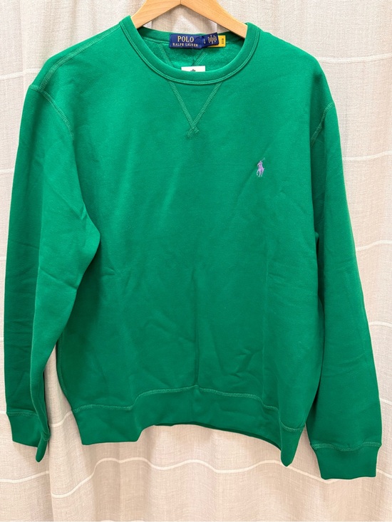 Polo Ralph Lauren Other - Polo by Ralph Lauren Green Crewneck Sweatshirt with Embroidered Pony